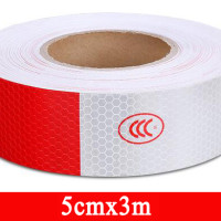 Светоотражающая лента Предупреждение наклейка для украшения автомобиля, отражающая защитная лента, Полоска, пленка, наклейка для автомобиля и мотоцикла