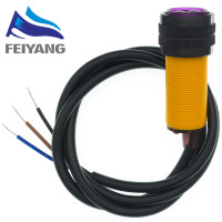 E18-D80NK Инфракрасный фотоэлектрический датчик для предотвращения препятствий, бесконтактный переключатель 3-80 см, диапазон обнаружения, регулируемый