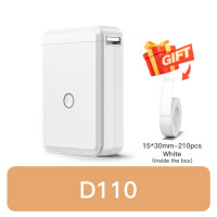 Niimbot D110 D11 D101, умный компактный карманный Термопринтер для этикеток, самоклеящийся принтер для офиса и дома
