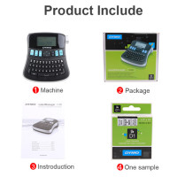 Фотоэтикеток, ручной портативный принтер LM210D для Dymo D1 6 9 12 мм 45013 40913