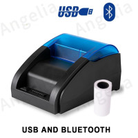 58 мм настольный POS USB Bluetooth Термопринтер для чеков, магазин продаж с поддержкой системы Windows Android Mac с высокоскоростной печатью