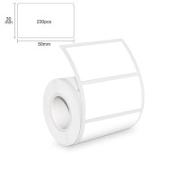 Клейкая Этикетка E210, наклейка, совместимая с принтером M110, M200, M220, этикеточная бумага для E210, Термоэтикеток 50x30 мм, 50x50 мм