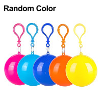 Портативный плащ, шариковый одноразовый плащ, водонепроницаемый прозрачный дождевик, аварийное пальто для путешествий, кемпинга, спорта на открытом воздухе