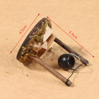 Детский Кукольный домик, миниатюрная модель костра, деревянная модель, декор для гостиной, ролевая игрушка, аксессуары для кукольного домика, 1 шт. или 3 фото