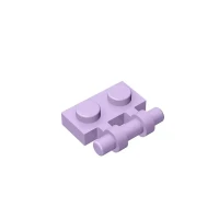 Webrick, 100 шт., 2540 дюйма, 1x2, доска особой формы с ручкой на одной стороне, набор строительных блоков, сменная деталь, игрушка для детей, подарки