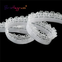 Кружевная лента с декоративными оборками и кружевной отделкой, нижнее белье для повязка из спандекса 5-10 ярдов, 3/8 дюйма, 10 мм значки рюкзак канва для сумки все для шитья стропа ременная всё для шитья всё для шитья