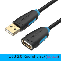 Vention USB 2,0 Удлинительный кабель, сверхскоростной USB кабель для передачи данных, удлинитель для ПК, клавиатуры, принтера, мыши, компьютерный кабель