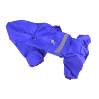 Повседневный дождевик для собак, одежда для щенков, одежда для кошек, дождевик для улицы, капюшон, одежда, комбинезон, товары для домашних животных