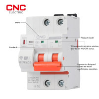 Автоматический интеллектуальный выключатель CNC Din Rail Tuya WIFI Circuit