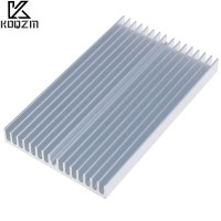 Кулер алюминиевый в форме радиатора, 100*60*10 мм