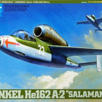 Tamiya модель 61097 масштаб 1/48 немецкий набор истребителей Heinkel He162 Саламандра