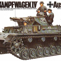 Модель Tamiya 35096 1/35 Panzer kampfdata IV Ausf.D