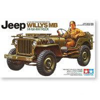 Набор пластиковых моделей для грузовика TAMIYA 35219, модель Jeep Willys MB 1/4, 1/35 тонны