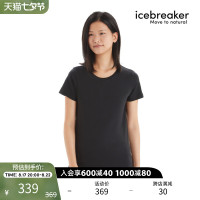 icebreaker天絲混紡有機棉女Cool-Lite™ 短袖T恤戶外運動徒步