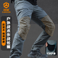 L7教官衝鋒褲男秋冬新款防水透氣戰術褲作訓褲直筒戶外登山工裝褲