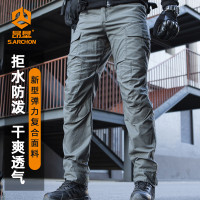 秋冬L7教官戰術褲男士防水防刮作訓褲直筒戶外登山徒步工裝衝鋒褲