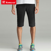 探路者速乾褲男式夏季薄款戶外快乾短款五分褲KAMG81335/KAMH81141