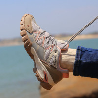 登山鞋女夏季徒步鞋輕便透氣爬山鞋男旅行運動鞋防水防滑戶外女鞋