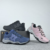 出口英國高端戶外越野跑鞋耐磨防滑徒步休閒鞋厚底減震登山鞋男