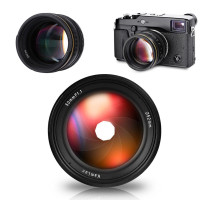 Объектив Kamlan 50 мм F1.1 APS-C для Canon EOS-M NEX Fuji X M4/3 камеры с блендой