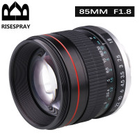 Объектив для портретной камеры RISESPRAY 85 мм F1.8