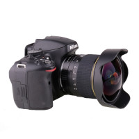 Ультраширокоугольный объектив «рыбий глаз» 8 мм F/3,0 для зеркальной камеры Nikon D3100 D3200 D5200 D5500 D7000 D7200 D700 D90 D7100