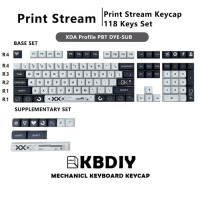 KBDiy 118 клавиш/комплект клавиши распечатки потока PBT колпачки для клавиш XDA Profile MX Переключатель краситель SUB cs go колпачок для самостоятельной механической игровой клавиатуры под заказ