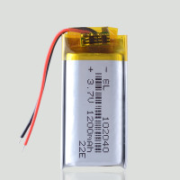 Литий-ионный аккумулятор 3,7 V 1200mAh 102040