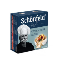 Сыр мягкий с белой плесенью "Chef Camembert" для гриля и запекания Schonfeld, 45%, 125 г