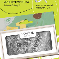 BOHEME Пластина для стемпинга. Gallery #2