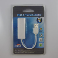 9900百兆USB2.0网卡 10/100M免驱网卡 USB2.0有线网卡 USB TORJ45