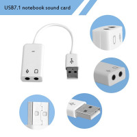 USB2.0Virtual 7.1 Channel External Audio Sound Card Adapter