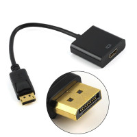 1080P DP to HDMI DisplayPort to HDMI Converter Cable Adapter