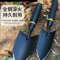 锰钢小铲子特厚园艺农用工具种花家用种菜户外挖土神器赶海铁锹铲