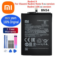 2023 год, 100% оригинальный аккумулятор BN54 для телефона Xiaomi Redmi Note 9 5G / Redmi 9 / Redmi 10X 4G, версия, батарея 5020 мАч