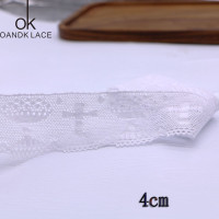 3 ярда белой хлопковой вышитой кружевной ткани, украшение, самостоятельное шитье, ручная работа, лента