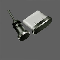 Заглушка Antirr USB Type-C + 3,5 мм Jack, 7 цветов