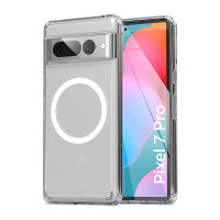 Прозрачный чехол для телефона для Google Pixel 6 Pro 6a Прозрачный ударопрочный Магнитный чехол для Google Pixel 7 Pro 7A Pixel 7 Magsafe чехол