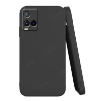 Чехол для Vivo Y33S, чехол для Vivo Y33S, чехол, задняя крышка из жидкого силикона, противоударный полный мягкий чехол для Vivo Y21, Y21S, Y21T, Y33S, чехлы