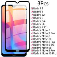 Защитное стекло для Xiaomi Redmi 7, 8, 8A, 9, 9A, 9C, закаленное защитное стекло для Redmi Note 7, 8T, 9, 9S, 10 Pro HD, защитная стеклянная пленка