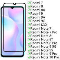 Защитное стекло для Xiaomi Redmi 7, 8, 8A, 9, 9A, 9C, закаленное защитное стекло для экрана Redmi Note 7, 8, 8T, 9, 9S, 10 Pro, защитная стеклянная пленка