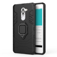WolfRule Huawei Honor 6X чехол TPU Жесткий ПК Huawei GR5 2017 Чехол держатель кольца подставка Магнитный чехол для Huawei Honor 6X чехол для телефона