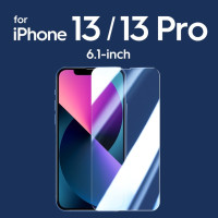 4 Pcs Протектор экрана SmartDevil для iPhone 13, 11, 12 Pro Max mini, закаленное стекло X, XS, XR, HD, фронтальный, 9H, неполное покрытие, легко установить