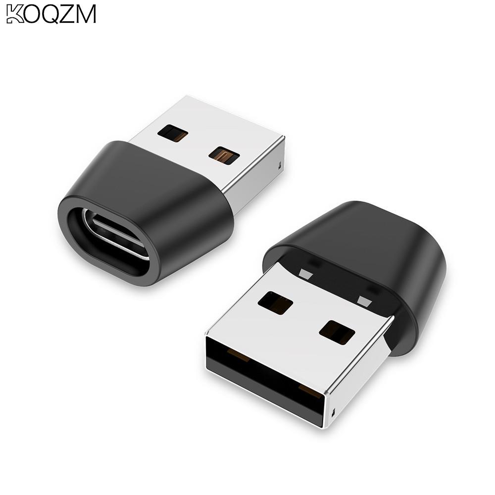 USB OTG Male To Type C Female Adapter Converter Type-C Cable Adapter for Macbook Xiaomi 12 Pro Mi 11 Samsung USB-C Data Charger