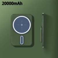 Беспроводная зарядка MacSafe, 20000 мАч, 1:1, быстрая