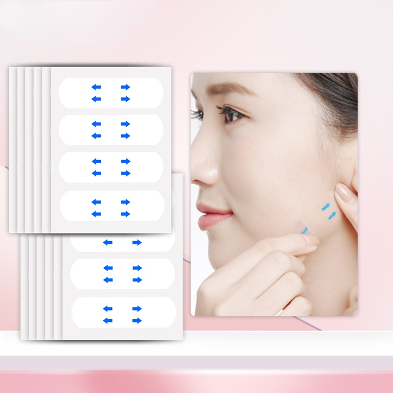 Yoxier Waterproof V Face Makeup Adhesive Tape Invisible Breathable Lift Face Sticker Lifting Tighten Chin