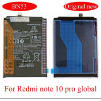 Оригинальный новый аккумулятор BN53 для Xiaomi Redmi note 10 Pro global/Redmi note 9 Pro global BN 53, сменный аккумулятор на 4920 мАч