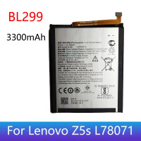 Аккумулятор BL299 на 3300 мАч для телефона Lenovo Z5S L78071, высококачественный Новый аккумулятор для Lenovo Z5s L78071, новый оригинальный аккумулятор