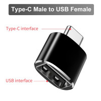 Переходник OTG с Micro USB на Type-C USB на Type C для Macbook Samsung S9 S8 Oneplus 2 3 Type C на Micro USB