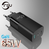 FSU 65W PD зарядное устройство Quick Charge 4,0 3,0 Type C PD USB зарядное устройство портативное быстрое зарядное устройство для iPhone 14 13 12 Xiaomi Samsung ноутбука